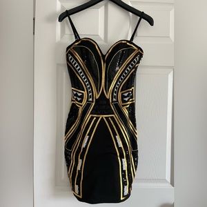 H&M sequin body-con dress